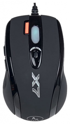 A4-Tech X-710BK, USB, (������) 6 ��, 1��-��, 2000 dpi