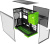 Корпус Geometric Future Model 5 Black/Green Корпус Geometric Future Model 5 Black/Green