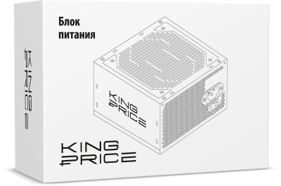 ���� ������� KingPrice ATX 400W KPPSU400 (20+4pin) 120mm fan 4xSATA RTL