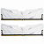   16Gb (8Gbx2) Netac Shadow II NTSWD4P32DP-16W, DDR4, DIMM, PC25600, 3200Mhz, C16 White,  