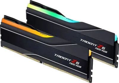 ������ ������ DDR5 G.SKILL TRIDENT Z5 NEO RGB 32GB (2x16GB) 6000MHz CL28 (28-36-36-96) 1.40V / F5-6000J2836G16GX2-TZ5NR