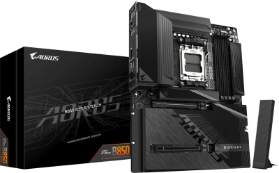 ����������� ����� Gigabyte B850 AORUS STEALTH, B850, AM5, ATX, Ret