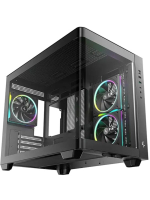 ������ Deepcool CG330U 3F, TG (aquarium), 3x120mm ARGB Fan, mini-ITX, mATX, ������