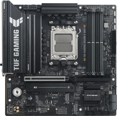 ����������� ����� ASUS TUF GAMING B850M-E WIFI, SocketAM5, AMD B850, mATX, Ret 90MB1LS0-M0EAY0