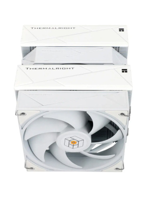 ����� Thermalright Royal Pretor 130 White LGA115X/1200/1700/1851/2011/2066 (1x120mm + 1x130mm PWM Fan, ������ ���������, 6 ����. ������ 6��) / TRRP130W