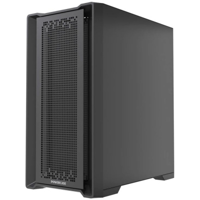 ������ Powercase ByteFlow Micro CP, Black, Non Window, W/O fans, ������, mATX  (CAMBCP-F0)