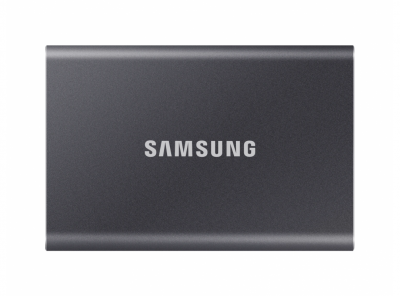 ������� ������� ���� 1Tb SSD Samsung T7, PCIe USB3.2/Type-C Titan Grey Retail (MU-PC1T0T/WW)