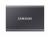 ������� ������� ���� 1Tb SSD Samsung T7, PCIe USB3.2/Type-C Titan Grey Retail (MU-PC1T0T/WW)