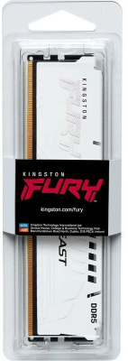 ������ DDR5 32GB 6000MHz Kingston KF560C36BWE-32 Fury Beast White Expo RTL PC5-48000 CL36 DIMM 288-pin 1.35� dual rank Ret