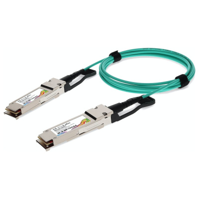 ������ MFS1S00-H010E Mellanox active fiber cable, IB HDR, up to 200Gb/s, QSFP56, LSZH, black pulltab, 10m