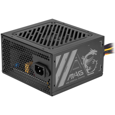 ���� ������� �� MSI MAG A500N-H 500W, Non-Modular, ������, retail (306-7ZPGX11-HH9)