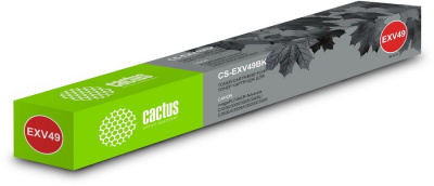   Cactus CS-EXV49BK  (36000.)  Canon IR C3320/C3320i/C3325i/C3330i/C3500/C3520i MFP/C3525i MFP/C3530i MFP