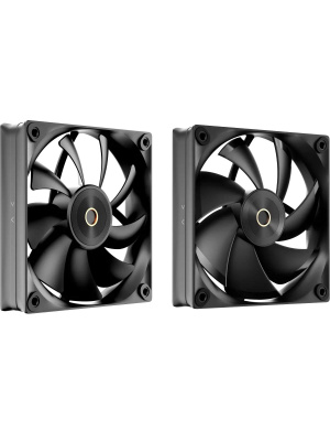 ����� Ocypus Iota A40 BK Dual Fan (220W, 4-pin PWM, LED temp., 156.7mm, Al/Cu, 4x6mm, 2x120mm, 77CFM, 29dBA, 2000RPM, S: 1851/1700/1200/115X, AM5/AM4, black)
