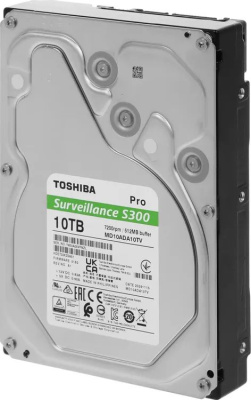 Ƹ����� ���� Toshiba S300 Pro Surveillance 10Tb SATA-III (MD10ADA10TV)