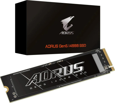 ���������� SSD Gigabyte PCIe 5.0 x4 1000GB AG514K1TB Aorus Gen5 14000 M.2 2280