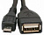 Кабель Atcom AT6028 USB(Af) <=> microUSB OTG, 0.8 m