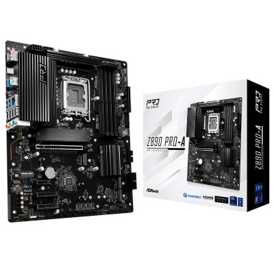 ����������� ����� ASRock Z890 PRO-A, Z890, S1851, ATX, Ret