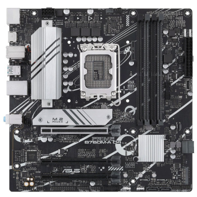 ����������� ����� ASUS PRIME B760M-A D4-CSM, LGA1700,  Intel B760, mATX, 
Ret (90MB1D00-M1EAYC)