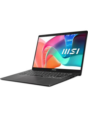 ������� MSI Modern 15 F1MG-1072XRU, 15.6" (1920x1080) IPS/Intel Core 5 120U/32 �� DDR4/512 �� SSD/Intel Graphics/��� �������, ����� (9S7-15S111-1072_32)
