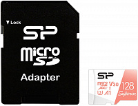 ����� ������ 128Gb MicroSD Silicon Power Superior (SP128GBSTXDV3V20SP)