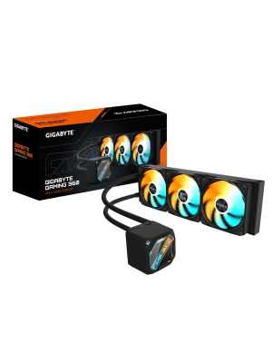 ���������� ������� ���������� GIGABYTE Gaming GME 360 3 x 120mm ARGB Fan, LGA 1200, LGA 1700, LGA 1851, AM5, AM4