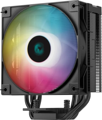 ����� DEEPCOOL AG400 DIGITAL BK ARGB LGA1700/1200/115X/AM5/AM4 (TDP 220W, PWM, ARGB Fan 120mm, 4 ����. ������, ������) RET
