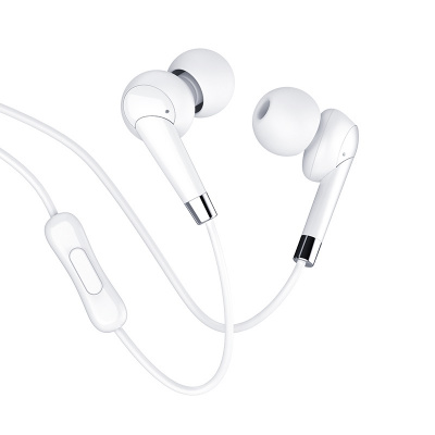 �������� HOCO M58/ ��������/ ������ ������/ 1.2�/ 3.5 mm jack/ White