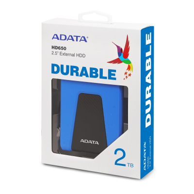 ������� ������� ���� 2Tb A-DATA HD650 Blue (AHD650-2TU31-CBL)
