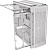 ������ Corsair 9000D RGB Airflow White CC-9011274-WW