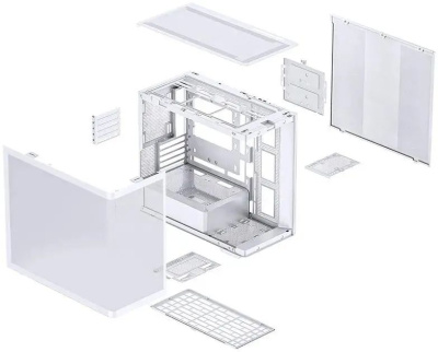 ������ JONSBO D300 White ��� ��, ������� ������ �� ����������� ������, mini-ITX, micro-ATX, �����