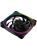���������� Geometric Future Squama 2503B-14 Single Pack / 140mm, PWM, 2400 RPM, 91.15 CFM, 34.0 dBA, 5V ARGB, Black / 1F2503B114000