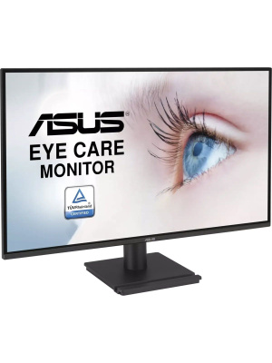������� ASUS VA27AQ (27", 16:9, IPS, 1ms(MPRT), 2560x1440, 75Hz, 350cd, 1000:1, 178�/178�,  VGA/HDMI/DP, 2*2W, Black)(90LM06G1-B01171)