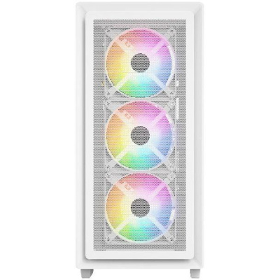 ������ Powercase Mistral AY4W ARGB, Tempered Glass, 4x 120mm ARGB Fans, �����, ATX  (CMAYW-A4)