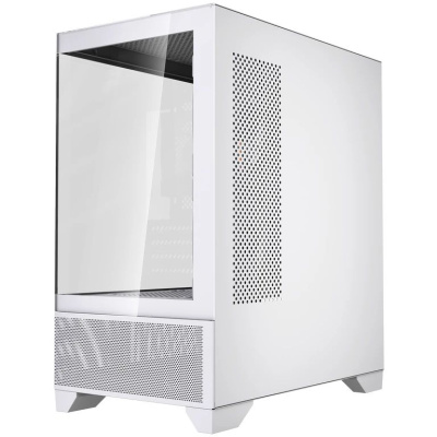 ������ Powercase Vision Micro M4W, Tempered Glass, Type-C, 3x 120mm ARGB PWM Fan, �����, mATX  (CVMM4W-A3)