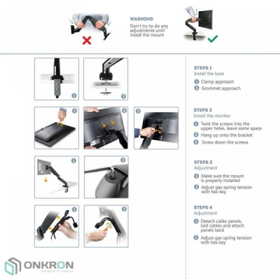 ��������� Onkron G160 Black (��� ��������, �� 13" �� 32", �� 6.5��)