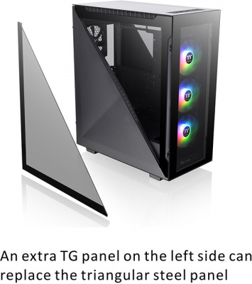 ������ Thermaltake Divider 500 TG ARGB Black (CA-1T4-00M1WN-01)